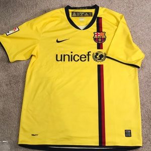 Nike Barcelona Yellow jersey L